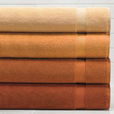 . Image Orange, Taupe Paint Colors, Orange Towels, Taupe Paint, Orange Bathrooms, Small Home Offices, Coat Women Fashion, Orange Crush, Orange And Yellow