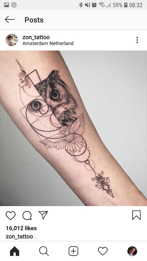 Athena’s Owl Tattoo, Owl Of Athena Tattoo, Geometric Owl Tattoo, Athena Tattoo, Owl Tattoo Drawings, Cute Owl Tattoo, Tattoo 2023, Vogel Tattoo, Anklet Tattoos