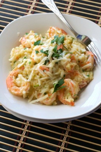 Elevated Cooking, Lobster Stock, Easy Risotto, Shrimp Risotto, Cooked Shrimp, Goulash Recipe, Diner Recept, Shrimp Dishes, Risotto Recipes