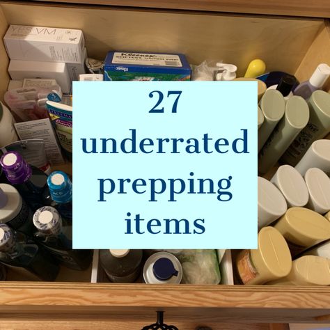 27 Underrated Prepping Items - Rogue Preparedness Prepper Items, Emergency Preparedness Items, Survival Prep, Emergency Prepardness, Doomsday Prepping, Emergency Preparedness Kit, Emergency Preparation, Prepper Survival, Emergency Supplies