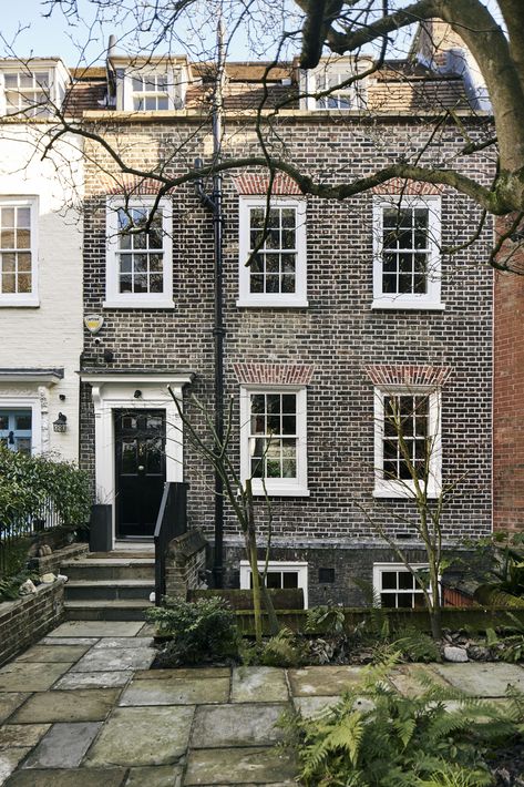 London Townhouse Interior, Glass Addition, Hampstead House, Townhouse Exterior, Hampstead London, Townhouse Interior, Georgian House, Classical House, Georgian Townhouse