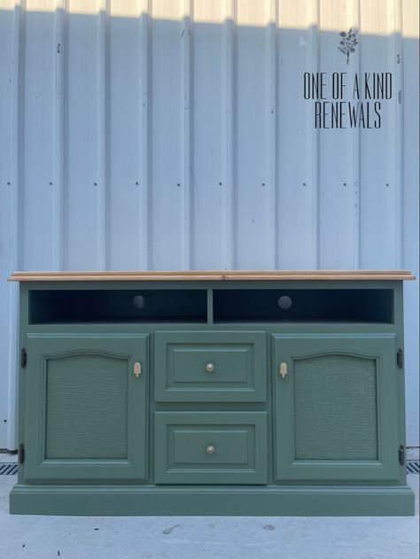 Refurbished TV Unit/Buffet Buffet Refurbished, Green Buffet, Tv Unit, Second Life, The Unit, Tv, Green, Furniture