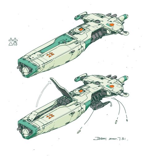 ArtStation - Spaceship concept series 1, Jinzh . Spacecraft Illustration, Spaceship Drawing, Futuristic Concept Art, Concept Vehicles Sci Fi, Space Ships Concept, Sci Fi Spaceships, Space Ship Concept Art, Starship Concept, Starship Design