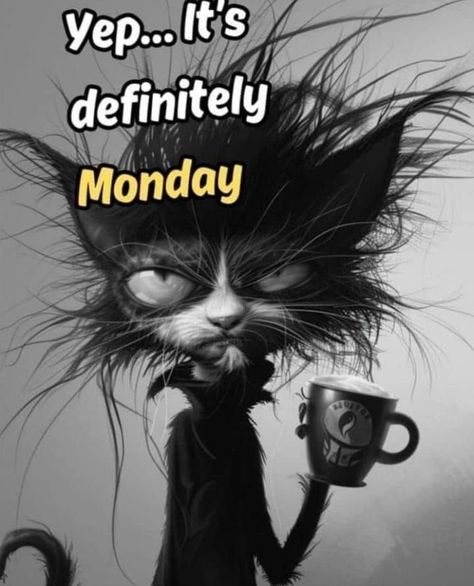 Gonna be a rough one might want to make another pot… Monday Morning Quotes Humor, Coffee Humor Monday, Happy Monday Humor, Happy Monday Images Funny, Happy Monday Fall, Good Morning Happy Monday Images, Monday Morning Images, Morning Monday Blessings, Good Morning Monday Blessings