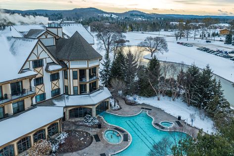 Boyne Mountain Resort, Boyne Mountain, Grand Lodge, Indoor Waterpark, Ski Vacation, Mountain Lodge, Suspension Bridge, Swiss Alps, Mountain Resort