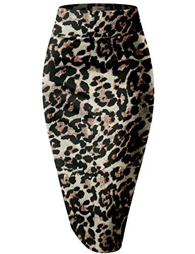 HyBrid & Company Womens Pencil Skirt for Office Wear KSK43584 10590 Black XL Office Pencil Skirt, Leopard Print Pencil Skirt, Suede Blazer, Office Skirt, Classy Dress Outfits, Womens Pencil Skirts, Printed Pencil Skirt, Skirt Pattern, Classy Dress