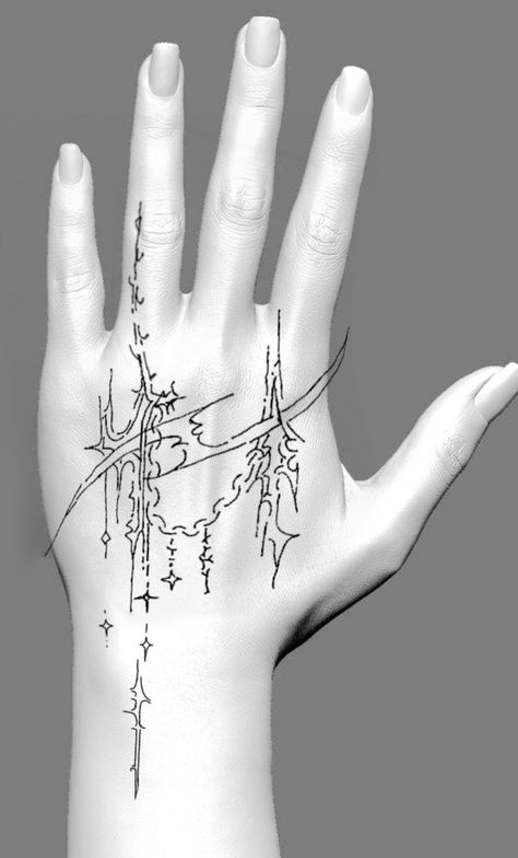 Hand Cybersigilism Tattoo, Hand Tattoo Stencils For Men, Sigilism Tattoo Hand, Hand Tattoo Template, Cybersigilism Hand Tattoo, Cybersigilism Tattoo Hand, Hand Tattoos Stencils, Hand Tattoo Design, Tattoo Design For Hand