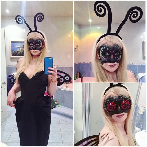 Insect Makeup Halloween, Bug Halloween Costume Women, Bug Makeup Halloween, Bugs Halloween Costume, Insect Makeup, Bug Makeup, Cute Bug Costumes, Pamper Days, Spa Therapy