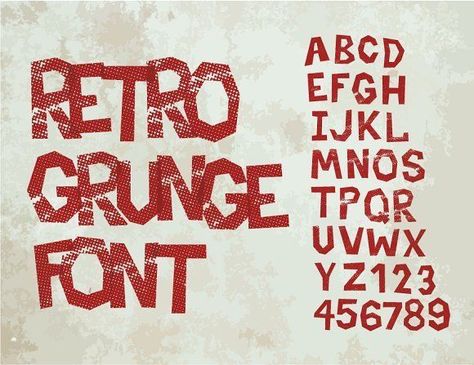 Grunge typography: Edgy font designs for a raw, rebellious aesthetic. Perfect for adding attitude to your projects! #grunge #typography #fontdesign #edgyfonts #graphicdesign #vintage #retro #rebellious Punk Typography, Punk Font, Grunge Fonts, Spooky Lettering, Antique Grunge, Grunge Typography, Grunge Font, Halloween Lettering, Edgy Fonts