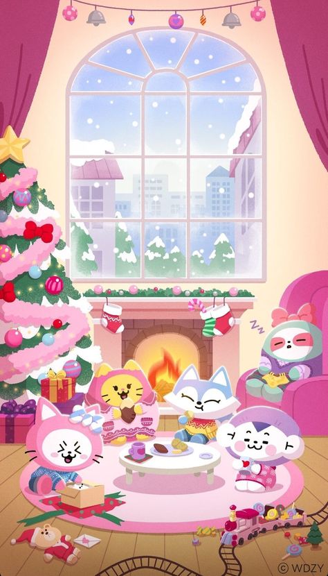 Japan People, Love K, Lockscreen Wallpaper, December 2022, Kpop Entertainment, Line Friends, Phone Themes, Christmas Wallpaper, Kpop Wallpaper