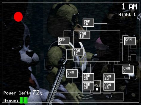 FNAF 1 band on cameras Fnaf 1 Cameras, Camera Green Screen, Pizza App, Fnaf Crafts, Freddy 2, Camera Wallpaper, Alone In The Dark, Youtube Gamer, Fnaf Sister Location