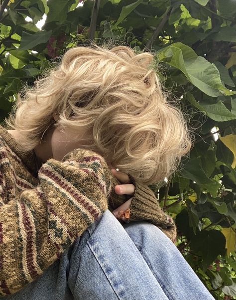 Fairy Grunge Cottagecore, Grunge Cottagecore, Hair Inspiration Short, Fluffy Hair, Hair Reference, Cut My Hair, Fairy Grunge, Grunge Hair, Dream Hair