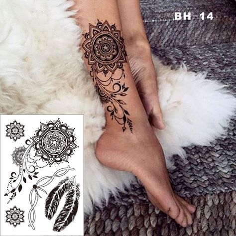 Sexiest Tattoos, Ankle Tattoos For Women, Tattoos Mandala, Tattoo Prices, Hawaiian Tattoo, Leg Tattoos Women, Tattoo Girls, Leg Tattoo, Elephant Tattoos