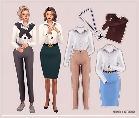 Sims 4 Office Outfit Cc, Sims Work Outfit, Sims 4 Cc Work Clothes Patreon, Sims 4 Career Outfits Cc, Sims 4 Cc Scientist Outfit, Sims 4 Cc Lawyer Clothes, Sims 4 Vet Outfit, Sims 4 Restaurant Uniform Cc, Sims 4 Lab Coat Cc