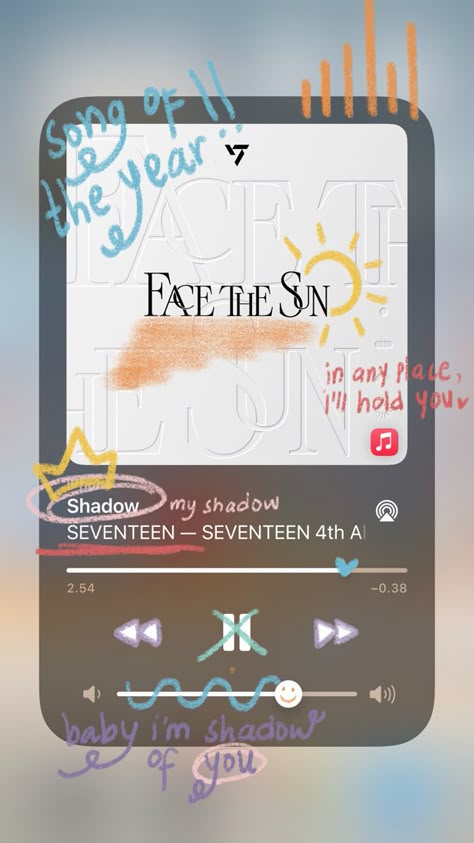 Seventeen Shadow Wallpaper, Seventeen Shadow Lyrics, Seventeen Spotify Aesthetic, Shadow Seventeen, Seventeen Spotify, Seventeen Music, Seventeen Songs, Musica Aesthetic, Wallpaper Song