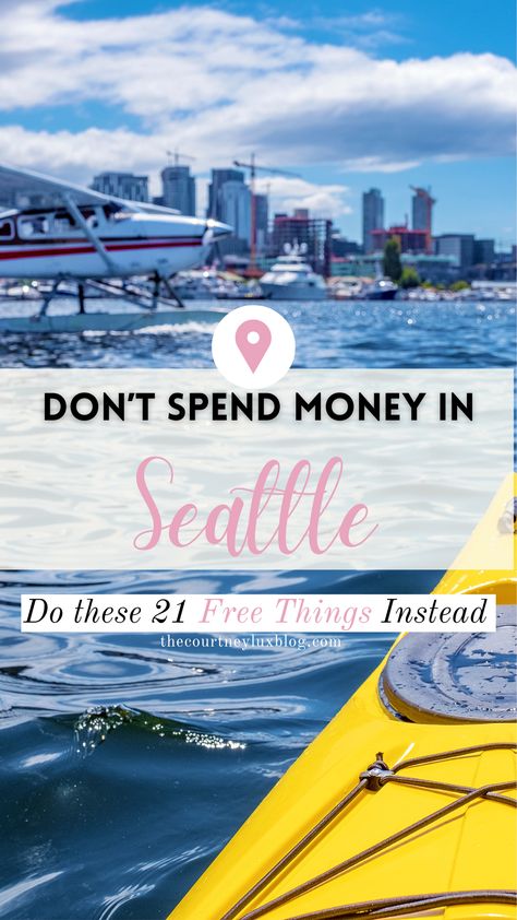 Ready to explore Seattle without breaking the bank? 🌟 These are the top totally free things to do in the Emerald City! From scenic parks to vibrant neighborhoods, there's something for everyone in Seattle. even on a budget . Soak up Seattle's culture and beauty without spending a dime. Check out my post for your ultimate guide to free things to in Seattle! #WhatToDoInSeattle #FreeThingsToDoInSeattle #SeattleOnABudget #Seattle" Free Things To Do In Seattle, Seattle Things To Do In Summer, Seattle Must See, Where To Stay In Seattle, Seattle With Teens, What To Do In Seattle, Discovery Park Seattle, Seattle Hidden Gems, Things To Do In Seattle Washington