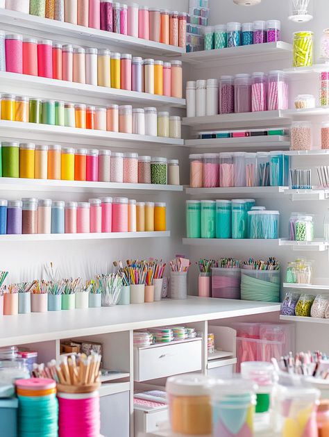 Sick of your cluttered craft space? Look no further, our latest blog post offers practical tips to keep your craft area organized, functional, and inspiring. No more wasting time searching for supplies or dealing with a messy workspace.

#CraftOrganization #DIY #Crafting💡🎨✂️ Messy Workspace, Craft Area Organization, Art Nook, Crafting Area, Art Studio Inspiration, Craft Room Inspiration, Studio At Home, Dream Craft Room, Art Studio At Home