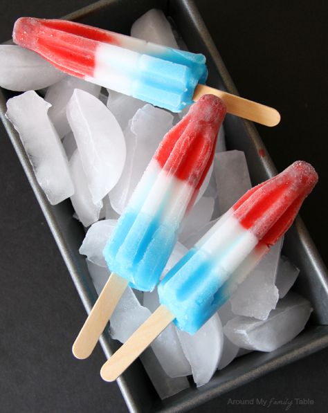 bomb pops. Bombpop Popsicle, Bomb Pops, Rocket Pop, Bomb Pop, Fourth Of July Food, 4th Of July Celebration, Family Table, Ice Pops, Scented Wax Melts