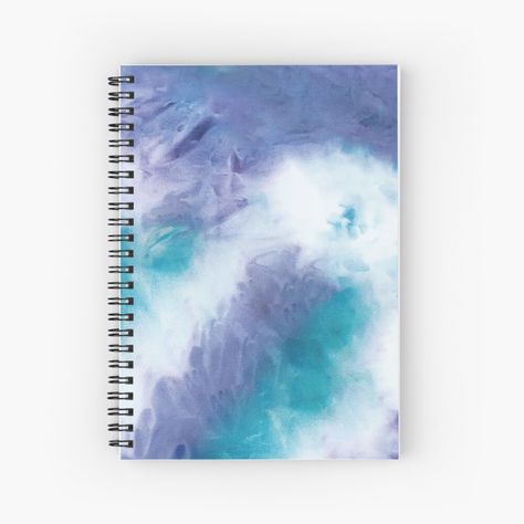 Get my art printed on awesome products. Support me at Redbubble #RBandME: https://www.redbubble.com/i/notebook/Watercolor-Tie-Dye-by-Inez-kemmy/106427474.WX3NH?asc=u Books Decoration, Watercolor Tie Dye, Fun Watercolor, Tie Dye Designs, Notebook Design, Spiral Notebook, Paper Stock, Top Artists, Best Friend