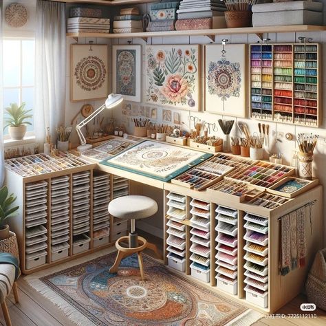 Organized Art Studio, Cozy Hobby Room, Home Art Studios, Dream Art Room, Corporate Lawyer, Room Organisation, Architectural History, Quit My Job, Art Supplies Storage