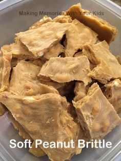 How To Make Soft Peanut Brittle, Soft Brittle Recipe, Peanut Patty Candy Recipe, Fluffy Peanut Brittle, Peanut Butter Brittle Recipe, Peanut Patties Recipe, Peanut Brittle Recipe Easy, Soft Peanut Brittle Recipe, Soft Peanut Brittle