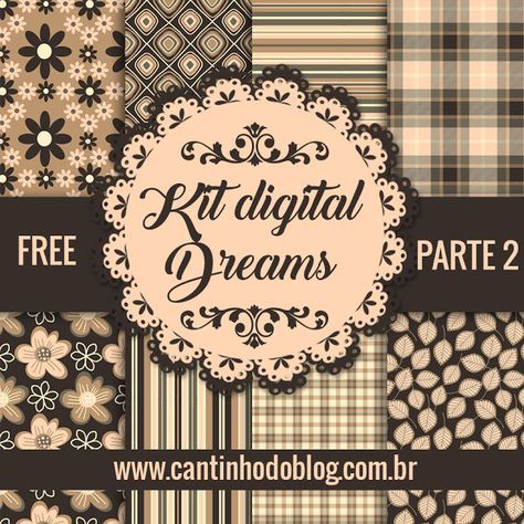 Free Digital Scrapbooking, Planner Scrapbook, Digital Scrapbook Paper, Kit Digital, Planner Bullet Journal, Digital Papers, Journal Planner, Paper Pack, Printed Paper