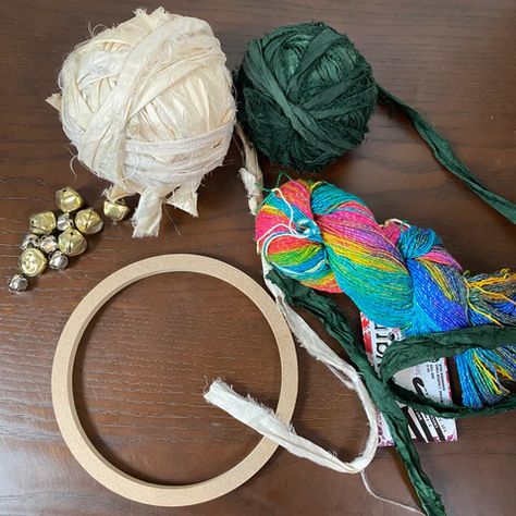 Witch Bells Diy, Pagan Lifestyle, Diy Witch, Witch Bells, Sister Crafts, Creative Arts Therapy, Witch Spirituality, Sari Ribbon, Witch Diy