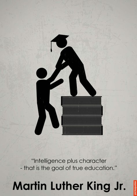 "Intelligence plus character - that is the goal of true education." Martin Luther King Jr. #quotes #education #character #intelligence daily new pictoquotes if you follow this board. :) Mlk Poster, True Education, Martin Luther King Jr Quotes, Good Tattoo Quotes, Perspective Quotes, Inspirtional Quotes, Powerful Inspirational Quotes, Laughing Quotes, Quotes Education