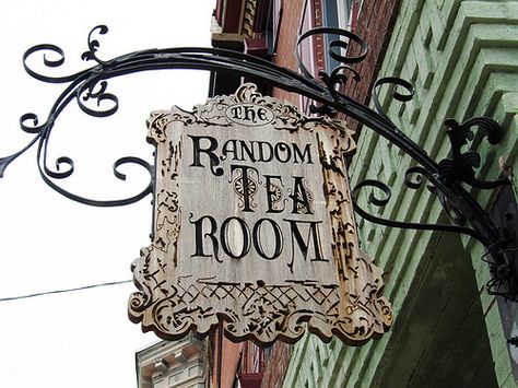 Cuppa Tea, Curiosity Shop, My Cup Of Tea, Signage Design, Tea Shop, Objet D'art, Tea House, 로고 디자인, A Sign