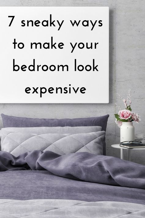 Want to #decorate your bedroom to look more luxe than it really is? Get the glam look for your bedroom that you really want, even though you are on a budget. Bedroom Loft Design, Bedroom Decor On A Budget, Bedroom Updates, Glam Bedroom, Budget Bedroom, Bed Design Modern, Budget Home Decor, Budget Decor, Design Rugs