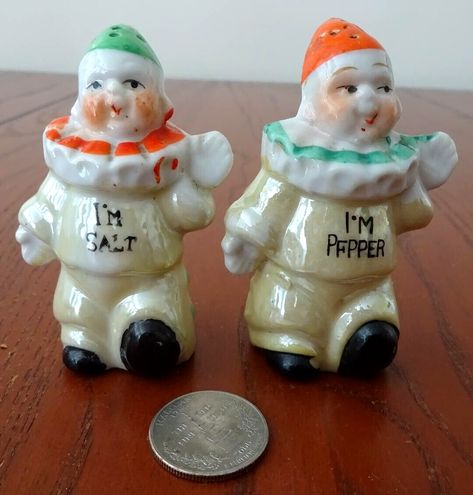 Kitchen Tools And Gadgets, Salt Pepper Shakers, Salt And Pepper, Salt, Collectibles, Hand Painted, Stuffed Peppers, Japan, Ceramics