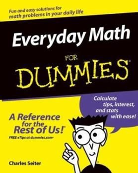 Buy a cheap copy of Everyday Math for Dummies (For Dummies... book by Charles Seiter. After you graduated from high school, college, or even graduate school you might have vowed never to deal with math again, right? But everyday, you're faced with... Free Shipping on all orders over $10. Windows Movie Maker, Everyday Math, World Library, Object Oriented Programming, For Dummies, Media Center, Wireless Networking, Digital Music, Non Profit