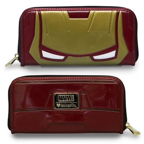 Iron Man Zip-Around Wallet Iron Man Accessories, Iron Man Merchandise, Dc Clothing, Iron Man Face, Character Clothing, Avengers Superheroes, Marvel Clothes, Marvel Merchandise, Fandom Fashion