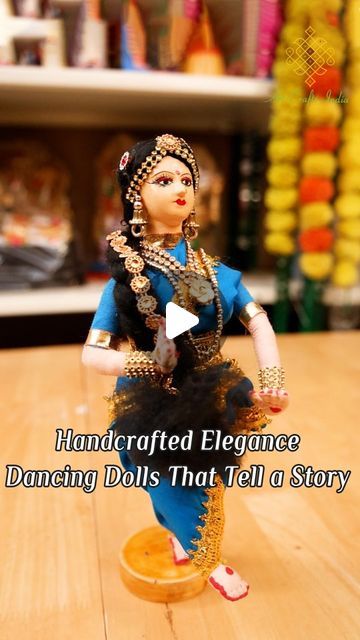 Celebrate the rich heritage of Indian craftsmanship with our beautiful Handmade Dancing Dolls! 🎨🌺 Each piece is meticulously crafted by skilled artisans, capturing the vibrant essence of traditional dance forms. Perfect for adding a touch of culture to your home or gifting to someone special. 🎁🌟 Traditional Indian Home Decor, Dance Forms, Dancing Dolls, Indian God, Indian Dolls, Ethnic Decor, Indian Crafts, Traditional Dance, Tell A Story