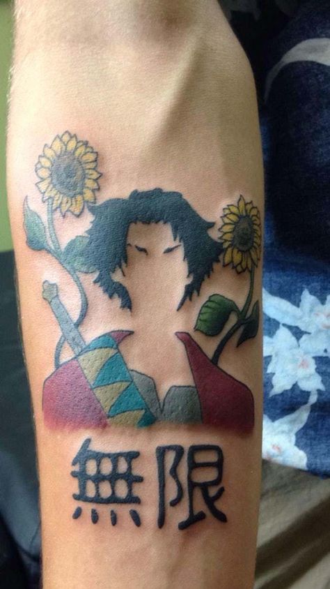 A Wonderfully Minimalist Visio is listed (or ranked) 20 on the list 30 Gorgeous Anime Tattoos You Would Actually Get Anime Related Tattoos, Samurai Champloo Tattoo, Hoodie Painting, Overwatch Tattoo, Redwood Tattoo, Cowboy Bebop Tattoo, Final Fantasy Tattoo, Pattern Tattoos, Anime Tattoo Ideas