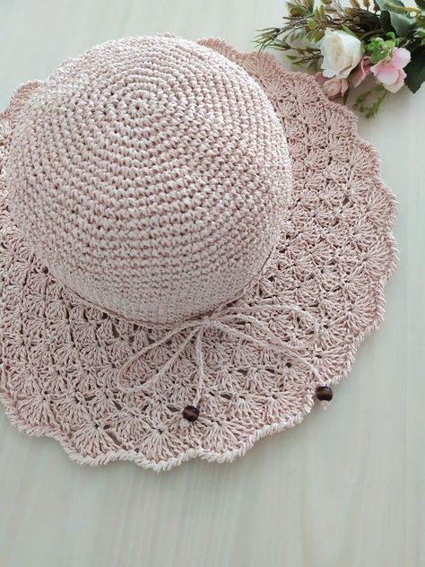 Crochet Summer Hat, Crochet Newsboy Hat, Baby Summer Hat, Crochet Summer Hats, Accessories Crochet, Floppy Beach Hat, Honeymoon Gifts, Holiday Hats, Floral Hat