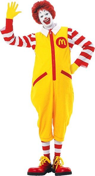 Mcdonald Costume, Ronald Mcdonald Costume, Group Fancy Dress, Clown Fancy Dress, Bozo The Clown, Clown Shoes, Ronald Mcdonald House, Mc Donald, Send In The Clowns