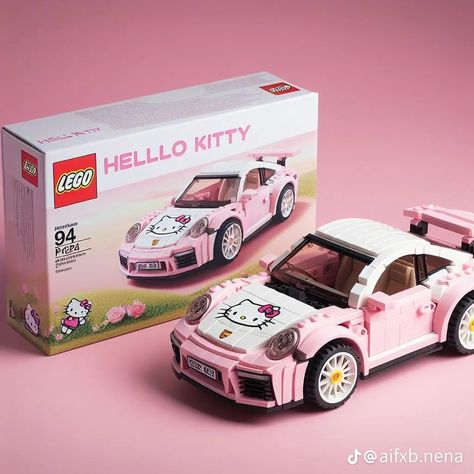 Mini Lego Set, Hello Kitty Lego Sets, Lego Hello Kitty, Birthday Wishlist Ideas I Want, Cute Lego Sets, Legos Aesthetic, Cool Lego Sets, Hello Kitty Lego, Cute Lego