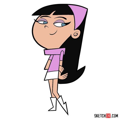 How to draw Trixie Tang Cartoon Character Halloween Costumes, Halloween Character Ideas, Halloween Costumes Easy, Trixie Tang, Easy Cartoon Characters, Cartoon Halloween Costumes, Character Halloween Costumes, Easy Drawing Guides, Timmy Turner