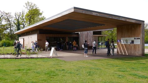 #Stantonwilliams #Windsorgreatpark #Visitorscentre #Landscape #Architecture #Pavilion #Modern #Contemporary Pavilion Architecture Public Spaces, Architecture Pavilion, Sand Mountain, Architectural Forms, Park Pavilion, Pavilion Architecture, Pavilion Design, Outdoor Pavilion, Outdoor Park