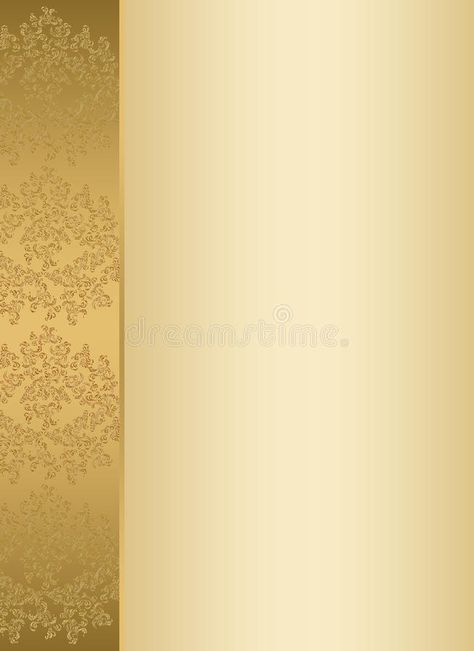 Golden invitation card template. Elegant gold damask vintage background template #Sponsored , #AFFILIATE, #paid, #card, #Golden, #vintage, #template Golden Invitation, Vintage Template, Vintage Background, Background Template, Invitation Card Template, Golden Wedding, Stock Photography Free, Background Vintage, Pattern Drawing