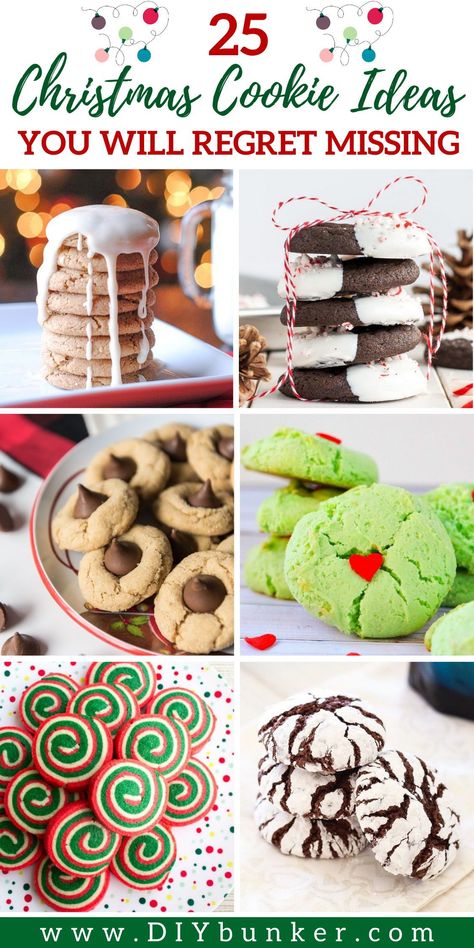 Get in the festive spirit with these delicious Christmas cookie recipes! From classic sugar cookies to gingerbread men and everything in between, these recipes are sure to impress your loved ones this holiday season. Whether you're looking for a fun activity to do with the kids or simply want to indulge in some sweet treats, these recipes are the perfect way to spread some holiday cheer. Pin now and bake later! Christmas Cookie Designs, Christmas Cookie Ideas, Cookies 2023, Best Christmas Cookie Recipes, Baking Christmas Cookies, Christmas Cookie Recipes Holiday, Christmas Candies, Best Christmas Cookie Recipe, Tiny Envelopes