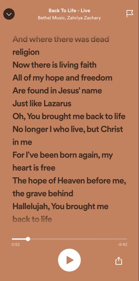 SUCH A GOOD SONG! Those who have Jesus have life and have it abundantly! Song Of Songs Bible Verses, Back To Life Bethel Music, Jesus Christ Song, Jesus Songs In English, Jesus Loves Me Lyrics, Jesus Music, Jesus Songs, Bethel Music, Faith Over Fear