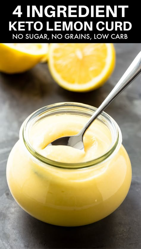 Keto Lemon Curd, Sugar Free Lemon Curd, Keto Quiche, Breakfast Low Carb, Lemon Curd Recipe, Boiled Egg Diet Plan, Curd Recipe, Keto Pancakes, Sugar Free Low Carb