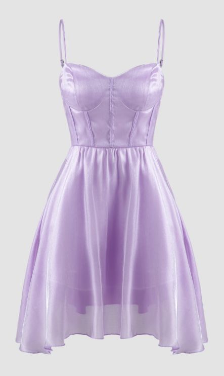 Vestido Color Lila, Purple Dress Short, Fairy Corset, Cider Dresses, Purple Corset, Fairycore Dress, Dama Dresses, Corset Mini Dress, Grad Dresses