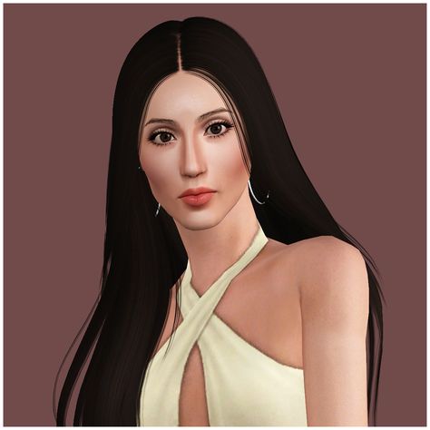 Mod The Sims - Cher Sarkisian (70s) Cher Sarkisian, Dame Edna, Cher Bono, Western Outfits Men, 70s Hair, Snap Out Of It, Trending Photos, 70s Outfits, Smooth Face