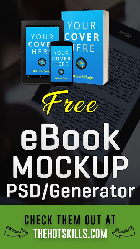 you will be exposed to some of the best eBook mockups & 3D eBook mockups generator that will not only blow your mind but also feed that creative beast inside of you. So, let’s begin with the cool stuff! Ebook Mockup, Graphic Technology, Photoshop Projects, Design Blogs, Ebook Cover, Online School, Diy Book, Mockup Free Psd, Generators