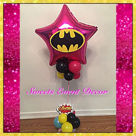 Batman Birthday Party Ideas, Dc Superhero Girls Party, Batgirl Party, Batman Girl, Super Hero Party, Girl Superhero Party, Batman And Batgirl, Batman Birthday Party, Batman Birthday