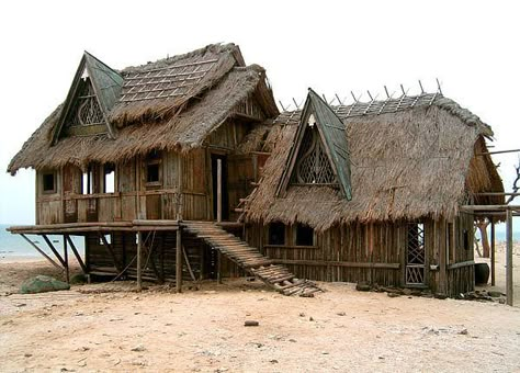 Valheim Builds, Nordic Architecture, Viking House, Architecture Reference, Fantasy Buildings, Environment Reference, Building Inspiration, Interesting Architecture, Vernacular Architecture