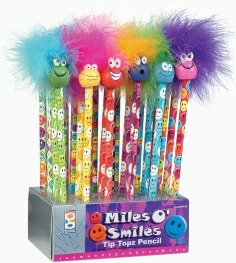 Novelty Pen, School Store, Led Pencils, Pencil Toppers, Wooden Pencils, Pencil Eraser, Good Spirits, Colorful Feathers, Feathered Hairstyles